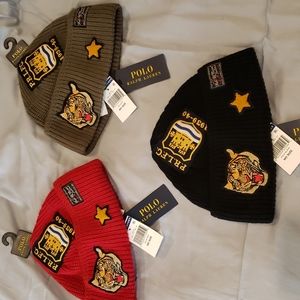 Polo Ralph Lauren Tiger Patch Beanie